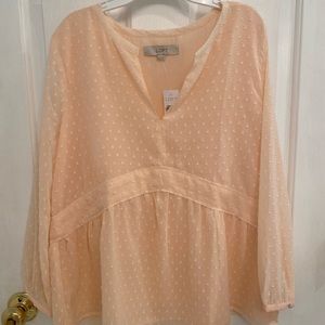 LOFT Long Sleeve Blouse